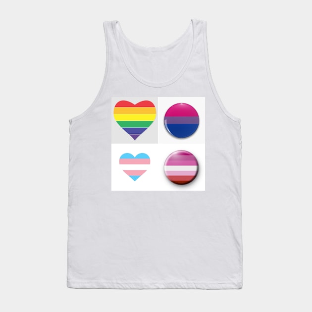 Pride Tank Top by DorothyGoesGlamping